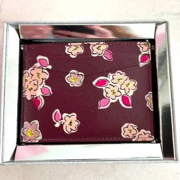 Kate Spade floral slim cardholder - Picture 2 of 3